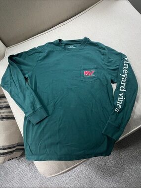 Boys Vineyard Vines Long Sleeve Christmas Holiday Tee